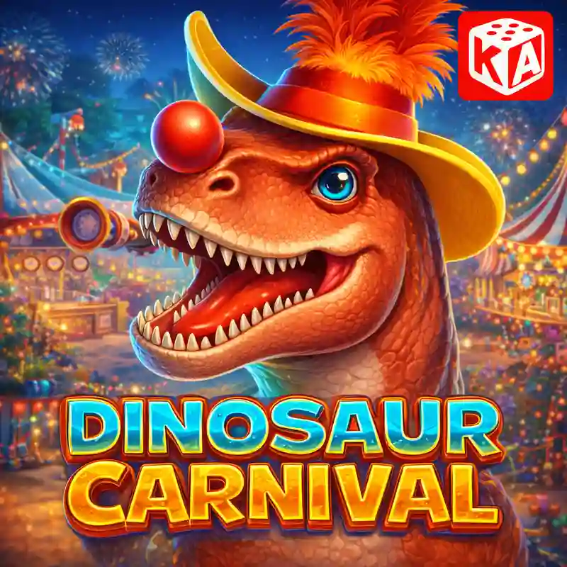 Dinosaur Carnival online casino slot game